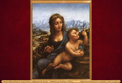Vinci L de -1501-Madone Fuseau
