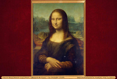Vinci L de -1518-  Mona Lisa
