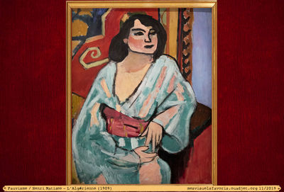 Matisse H -1909- Algerienne
