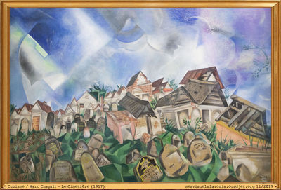 Chagall M -1917- Cimetiere
