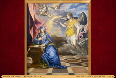 Le Greco -1576- Annonciation
