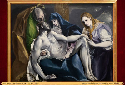Le Greco -1590- La Pieta
