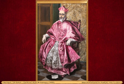 Le Greco -1600- Cardinal de Guevara

