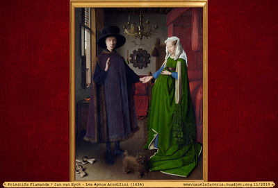 van Eyck -1434- Epoux Arnolfini
