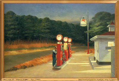 Hopper E -1940- Gaz
