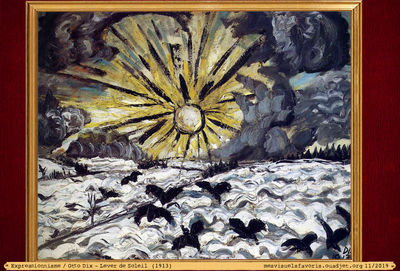 Dix O -1913- Lever de Soleil
