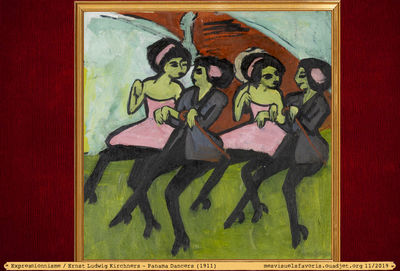 Kirchners E L -1911- Panama Dancers
