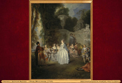 Watteau A -1720- Fetes Venitiennes
