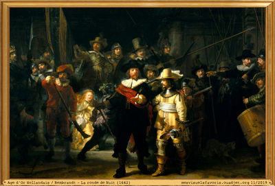 Rembrandt -1642- Ronde de Nuit
