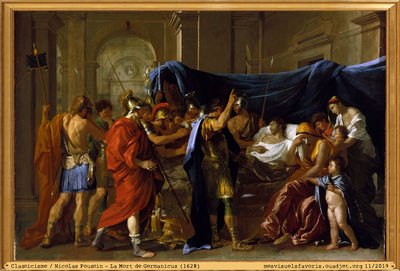 Poussin N -1628- Mort Germanicus
