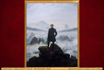 Friedrich CD -1818- Mer de nuages
