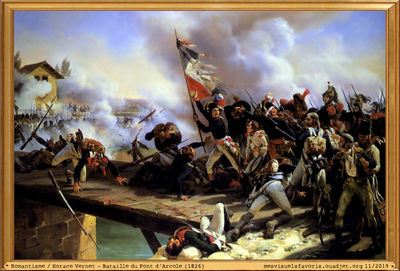 Vernet H -1826- Bataille Pont Arcole
