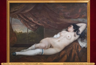 Courbet G -1862- Femme Nue CouchÃ©e
