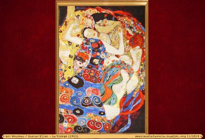 Klimt G -1913- La Vierge
