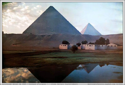 Egypte 1920 Autochrome
