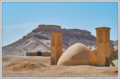 Iran - Yazd - Zoroastrian funerary site
