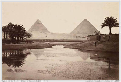 Egypte 1869 Pyramides

