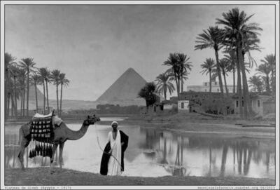 Egypte 1917 Gizeh
