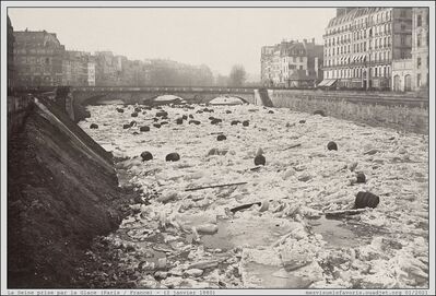 France 1880 Seine Glace
