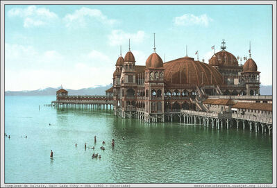 USA 1900 Salt Lake Saltair Pavilion
